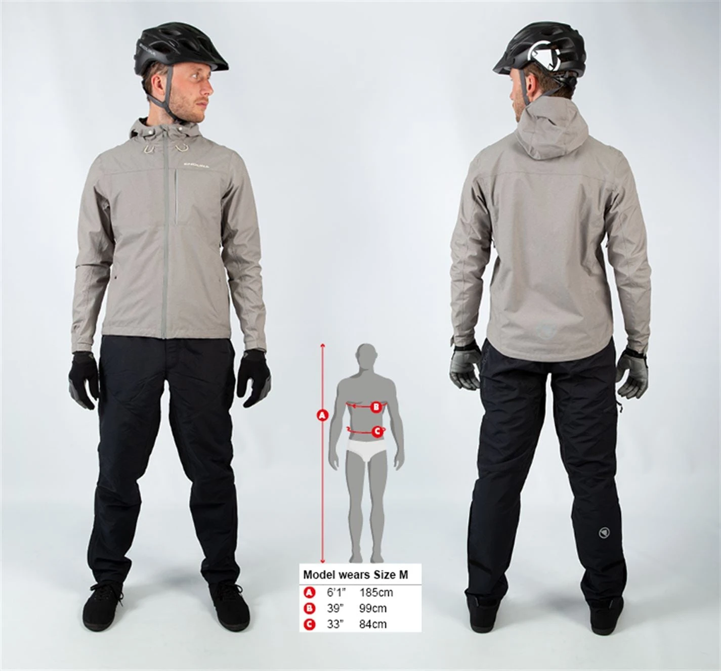 Endura Hummvee Waterproof Hooded Jacket - Image 3