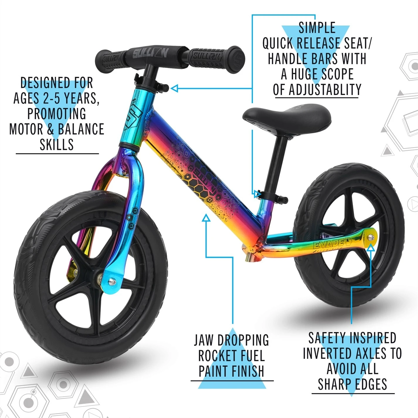 Sullivan Evade 12 Balance Bike - Image 5