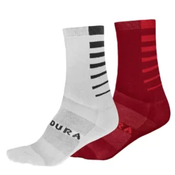 Endura Coolmax Stripe Socks Twin Pack