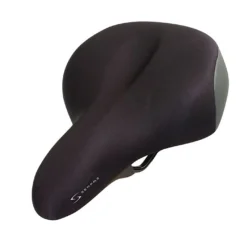 Serfas Tailbones Hybrid Saddle, W/Elastomers, Lycra