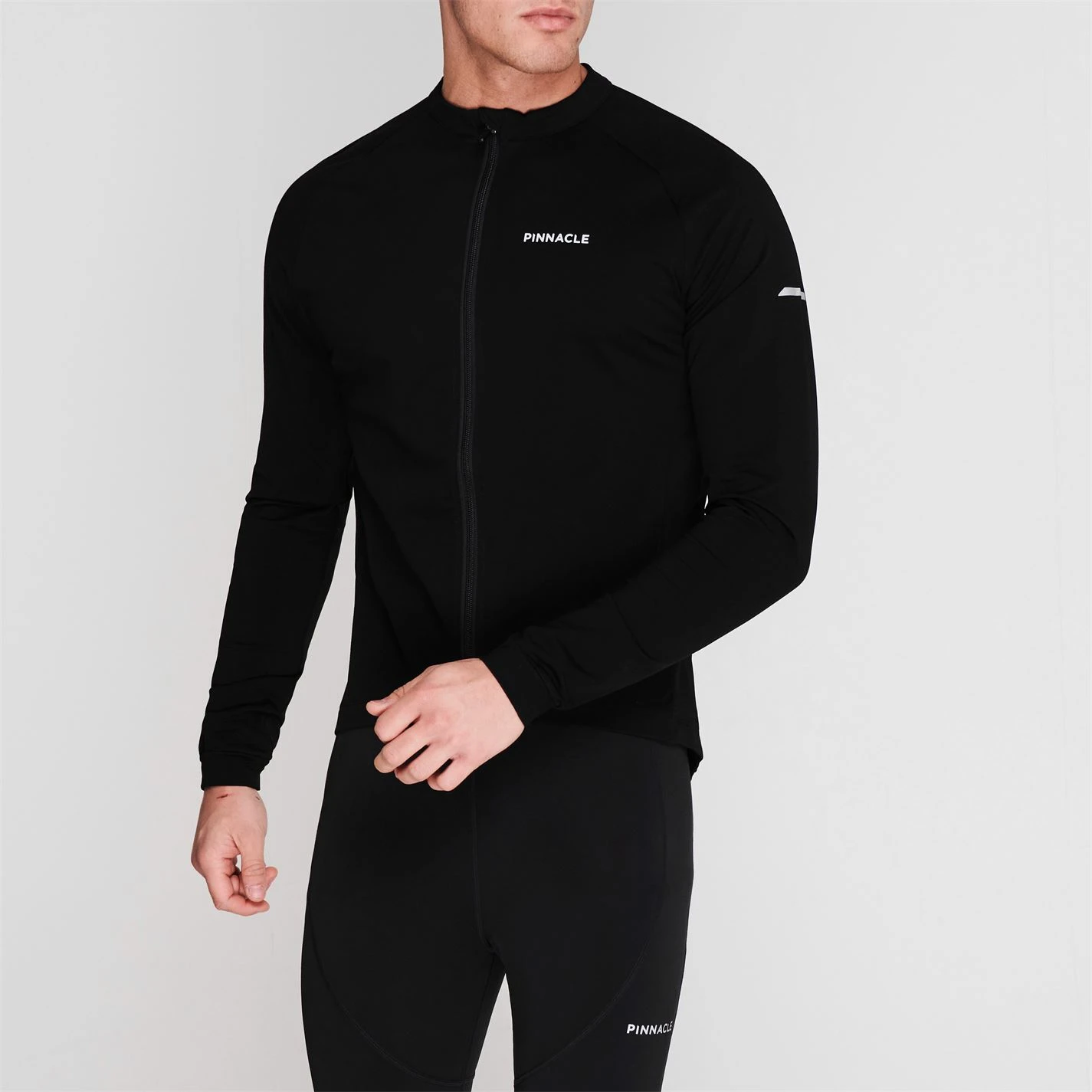 Thermal Long Sleeve Cycling Jersey Mens - Image 2