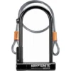 Kryptonite Keeper U-Lock With 4 Foot Kryptoflex Cable