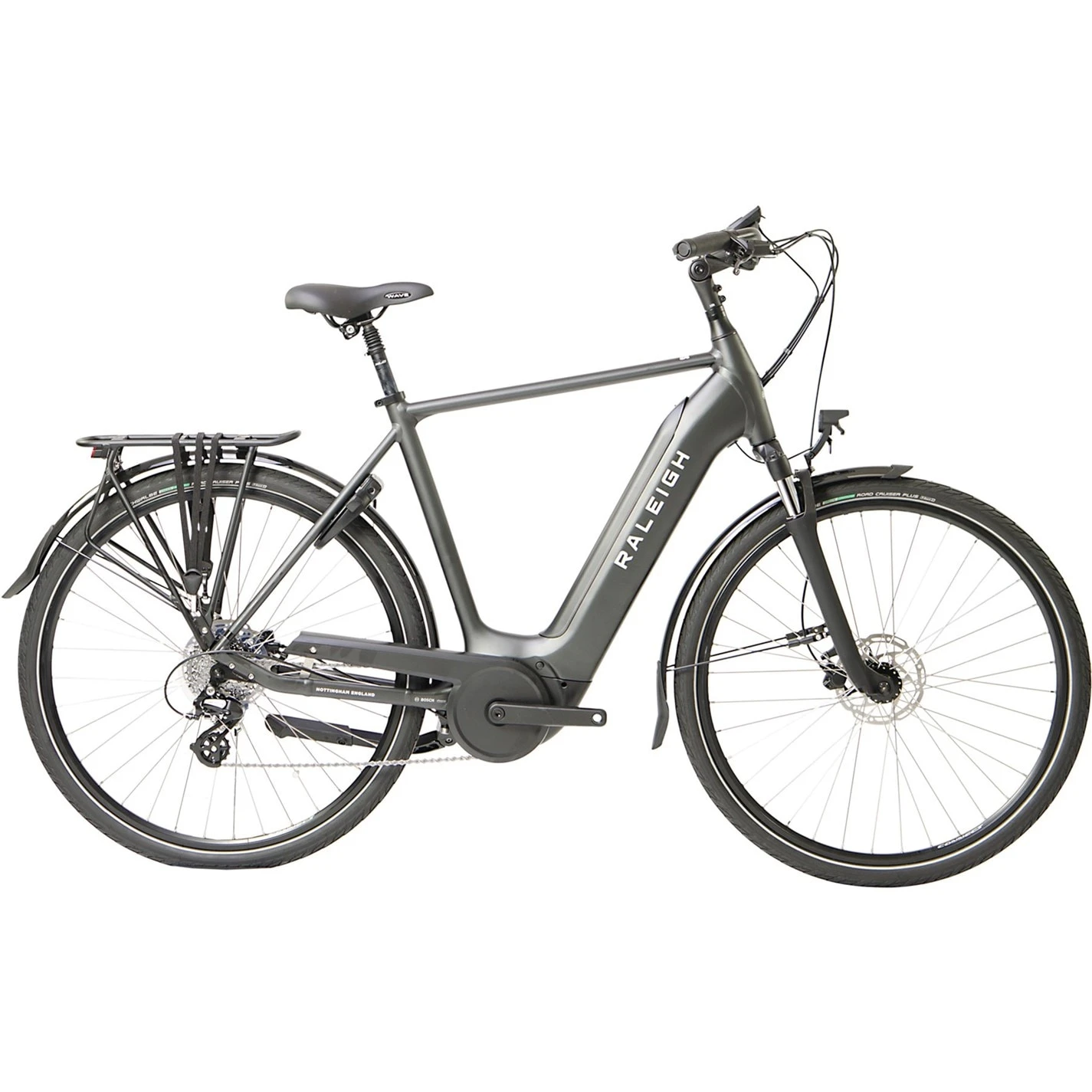 Raleigh Motus Tour CrossBar Electric Hybrid Bike